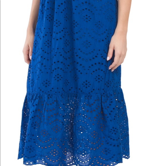 SINCERELY JULES
Eyelet Tiered Maxi Dress - Picture 6 of 11